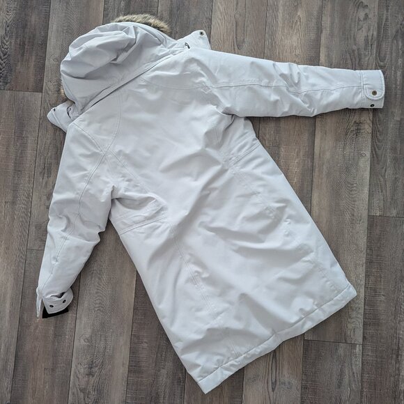 Marmot Women Chelsea Winter Snow Waterproof Long Coat Jacket Down Fill 700 L - Picture 2 of 15